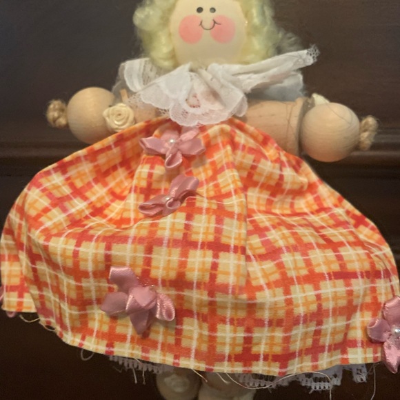 Handmade Spool Doll - Picture 2 of 2